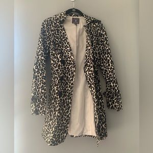 Forever 21 Leopard Rain Jacket